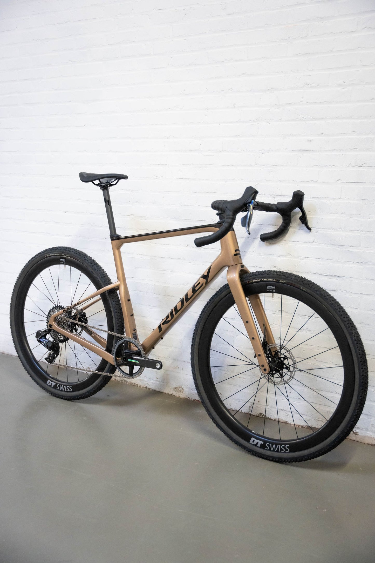Ridley Kanzo Adventure Gravel Bike | Gold/ black | SRAM Apex XPLR AXS 1x12sp