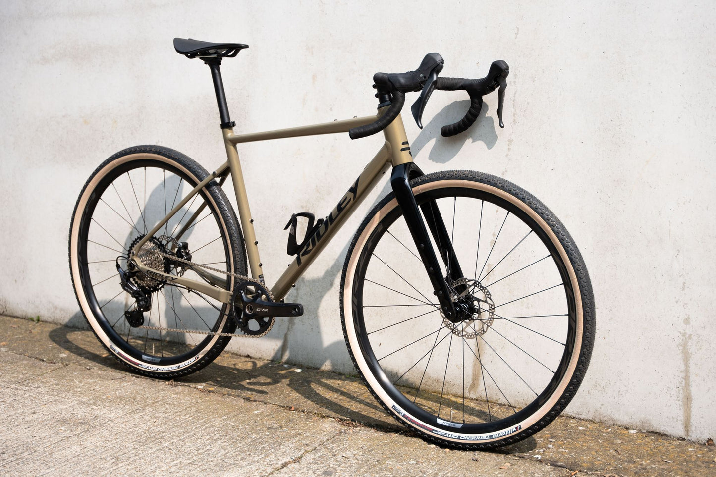 Ridley Kanzo Adventure Alu Gravel Bike | bronze green | SRAM Apex XPLR AXS 1x12sp