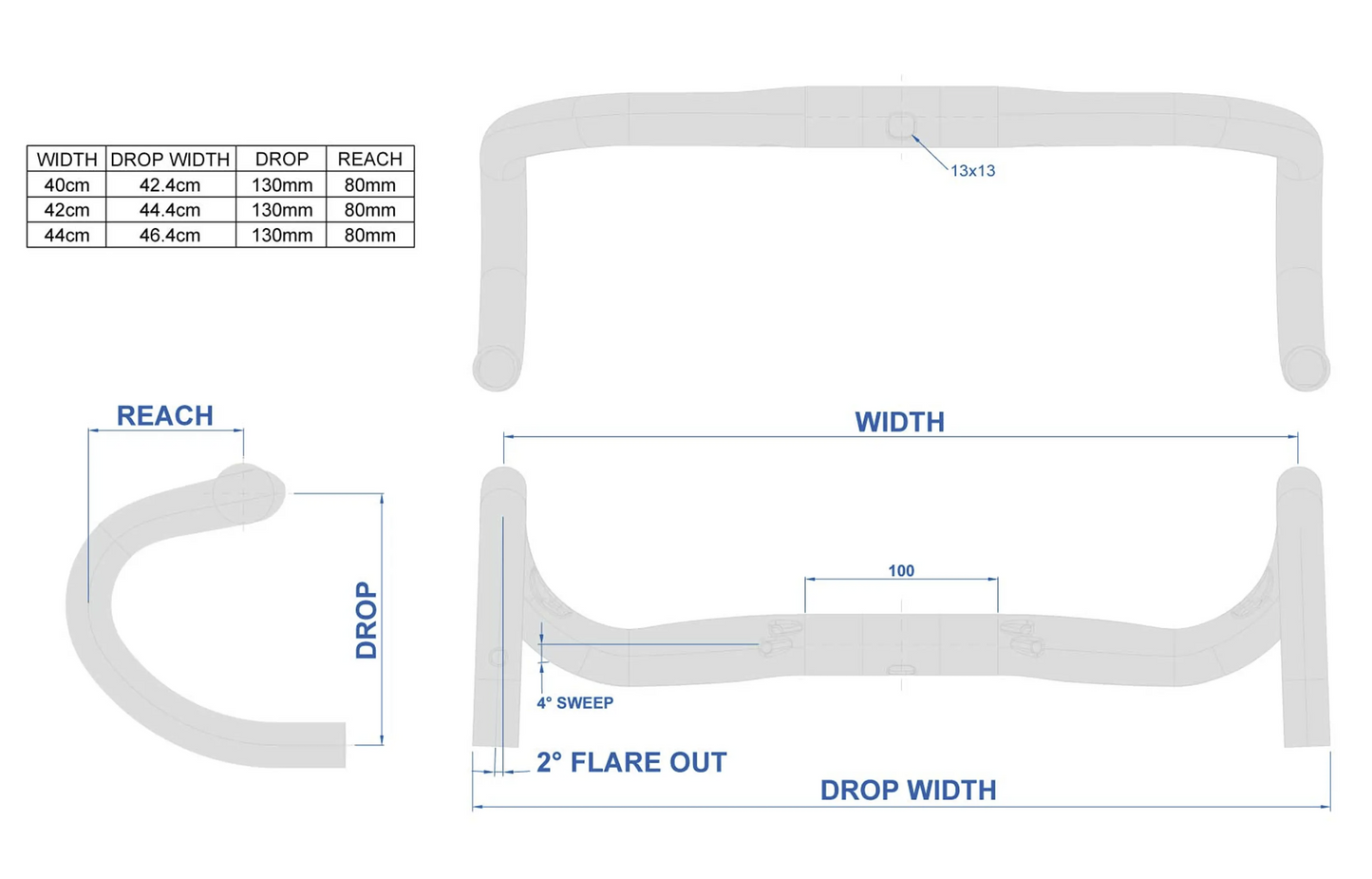 Ritchey WCS Carbon Superlogic Evocurve Handlebar