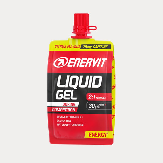 ENERVIT SPORT Liquid Gel Citrus + 25mg Caffeine  18pcs à 60ml