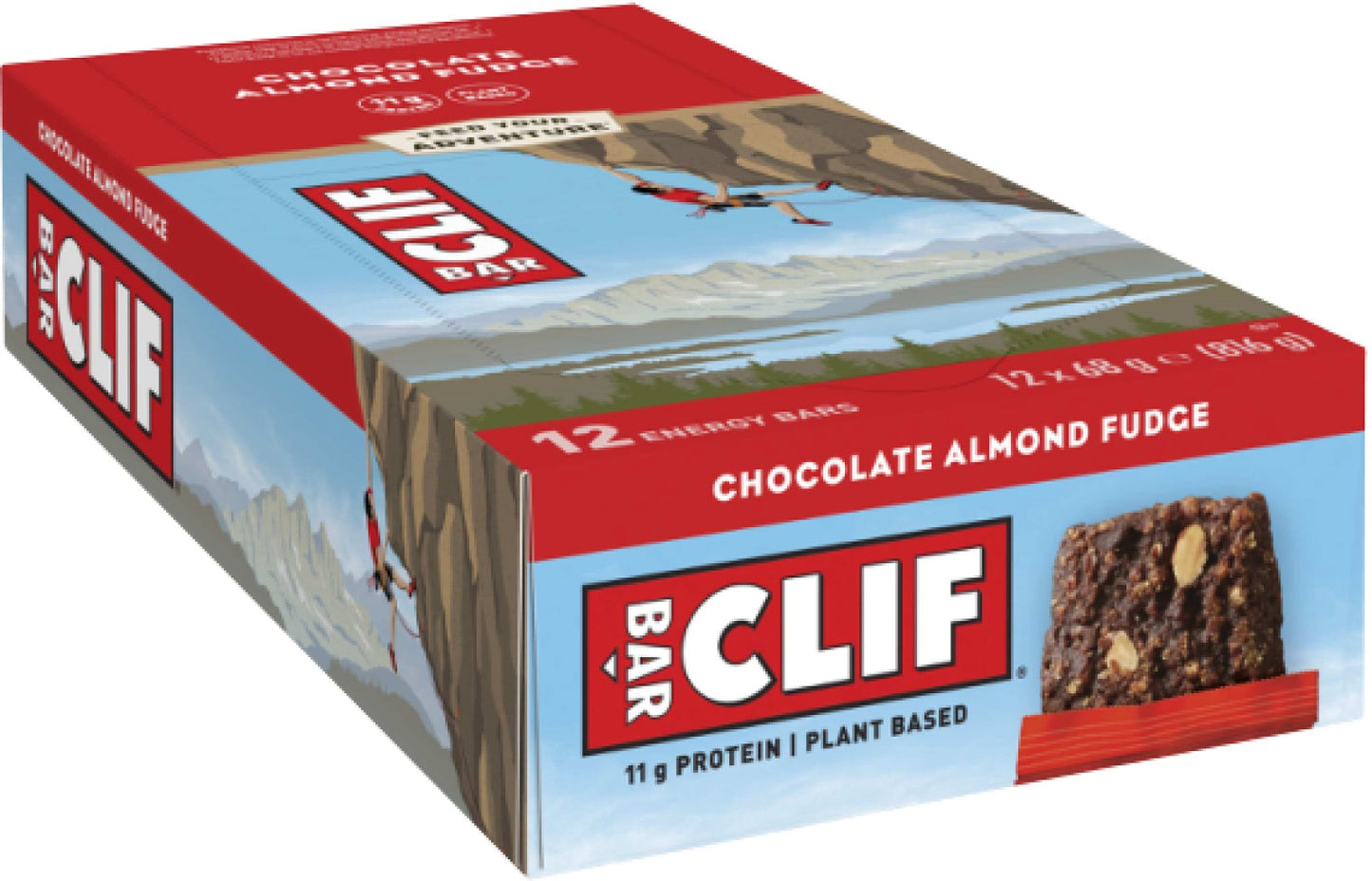 Clif Bar Energy Bar | CHOCOLATE ALMOND FUDGE (12 pcs)
