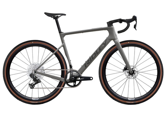 Ridley ASTR Gravel Bike | Empress Grey Metallic | SRAM Rival XPLR 1x13