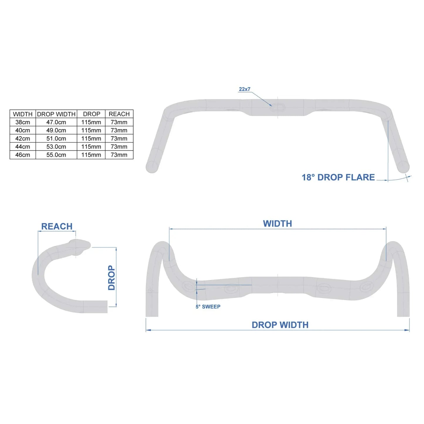 Ritchey Comp Butano Interal Routing Handlebar