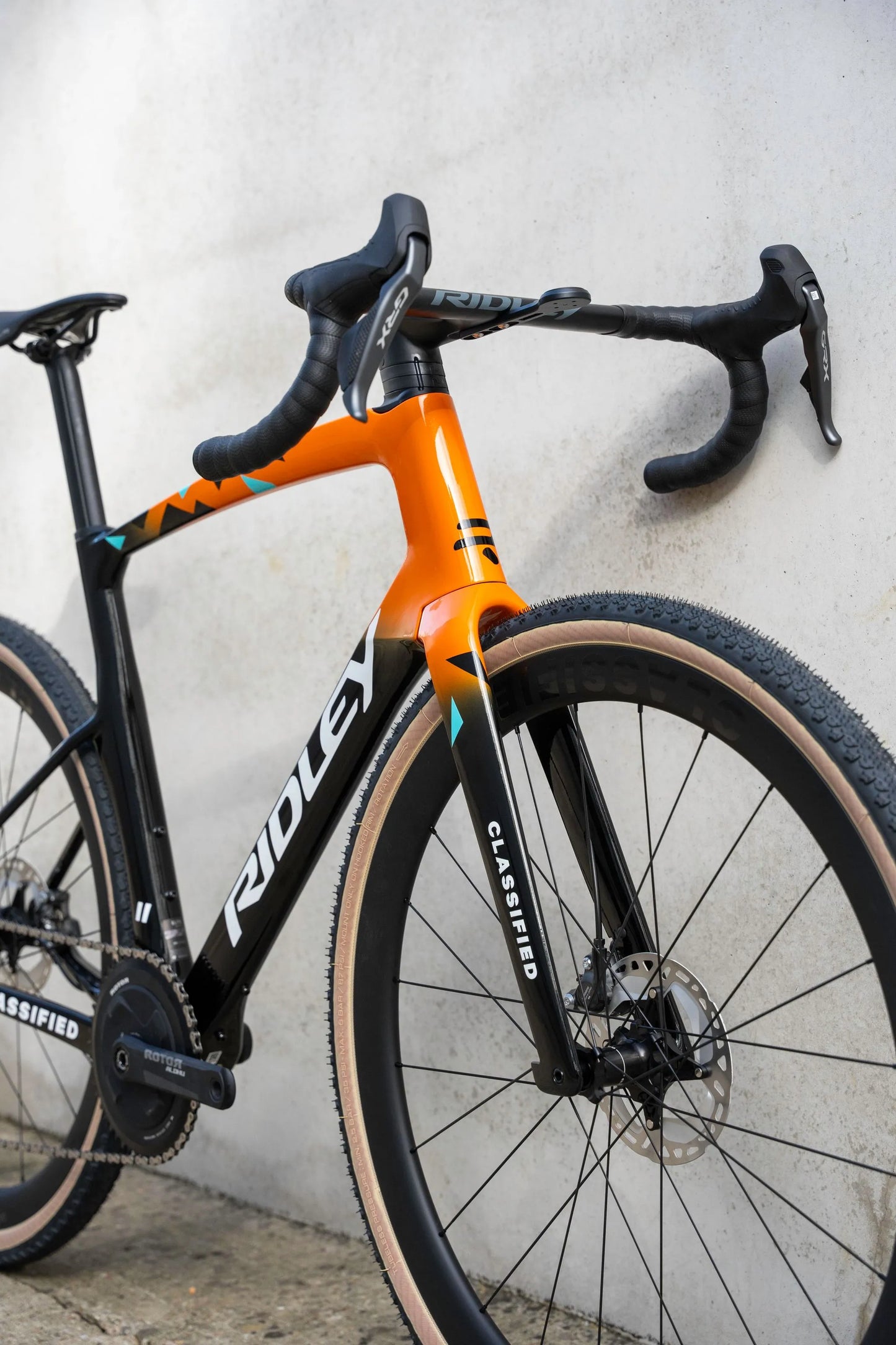 PRE ORDER Ridley Kanzo Fast Gravel Bike | Classified Orange | GRX800 Di2 1x11 Speed