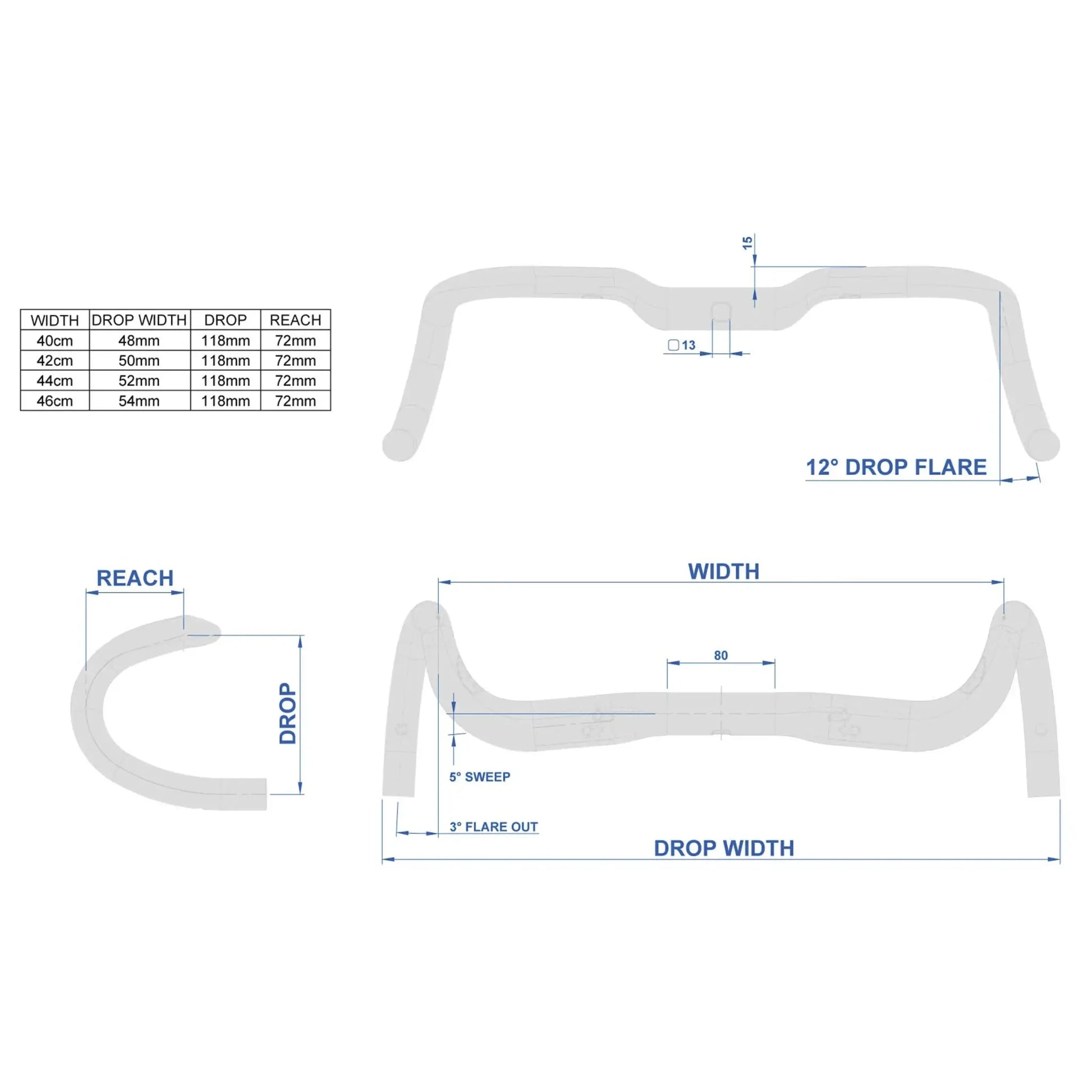 Ritchey WCS Carbon Ergomax Handlebar – GravelBikeShop