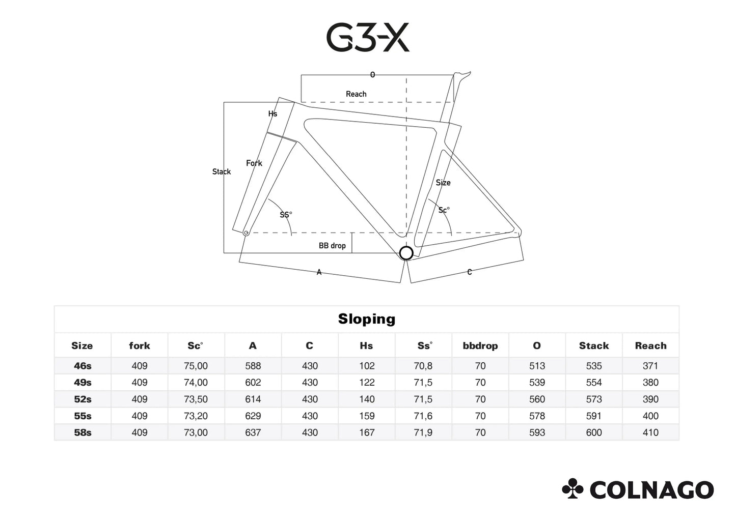 Colnago G3-X Gravel Bike | G3G2 Green | Rival AXS 1x12 Speed