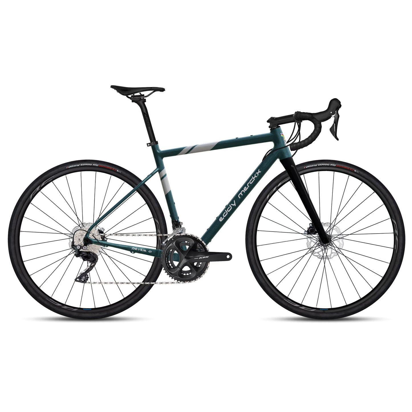 Eddy Merckx Pévèle Aluminum Frameset | Green/White