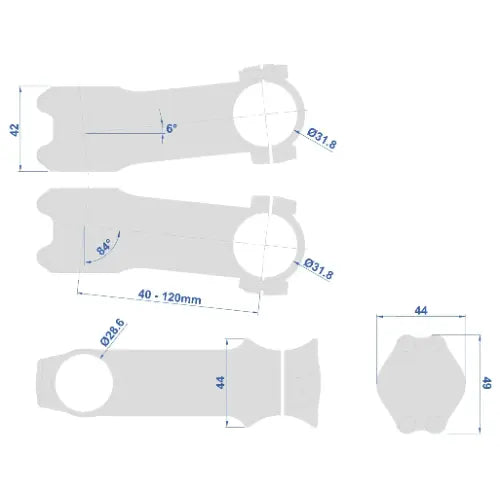 Ritchey RL1 4-Axis 84D Stem