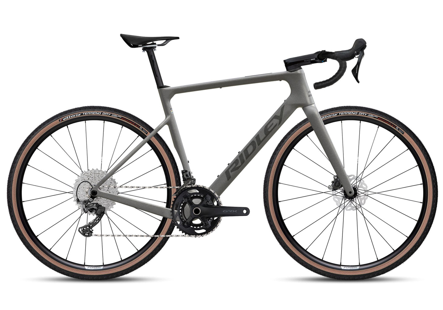 Ridley ASTR Gravel Bike | Empress Grey Metallic | GRX600 2x12 Speed