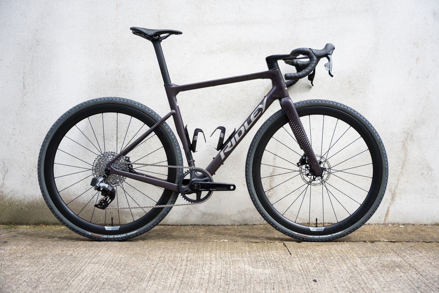 Ridley GRIFN RS Gravel Bike | Dark Plum Metallic | SRAM Force AXS XPLR 1x12