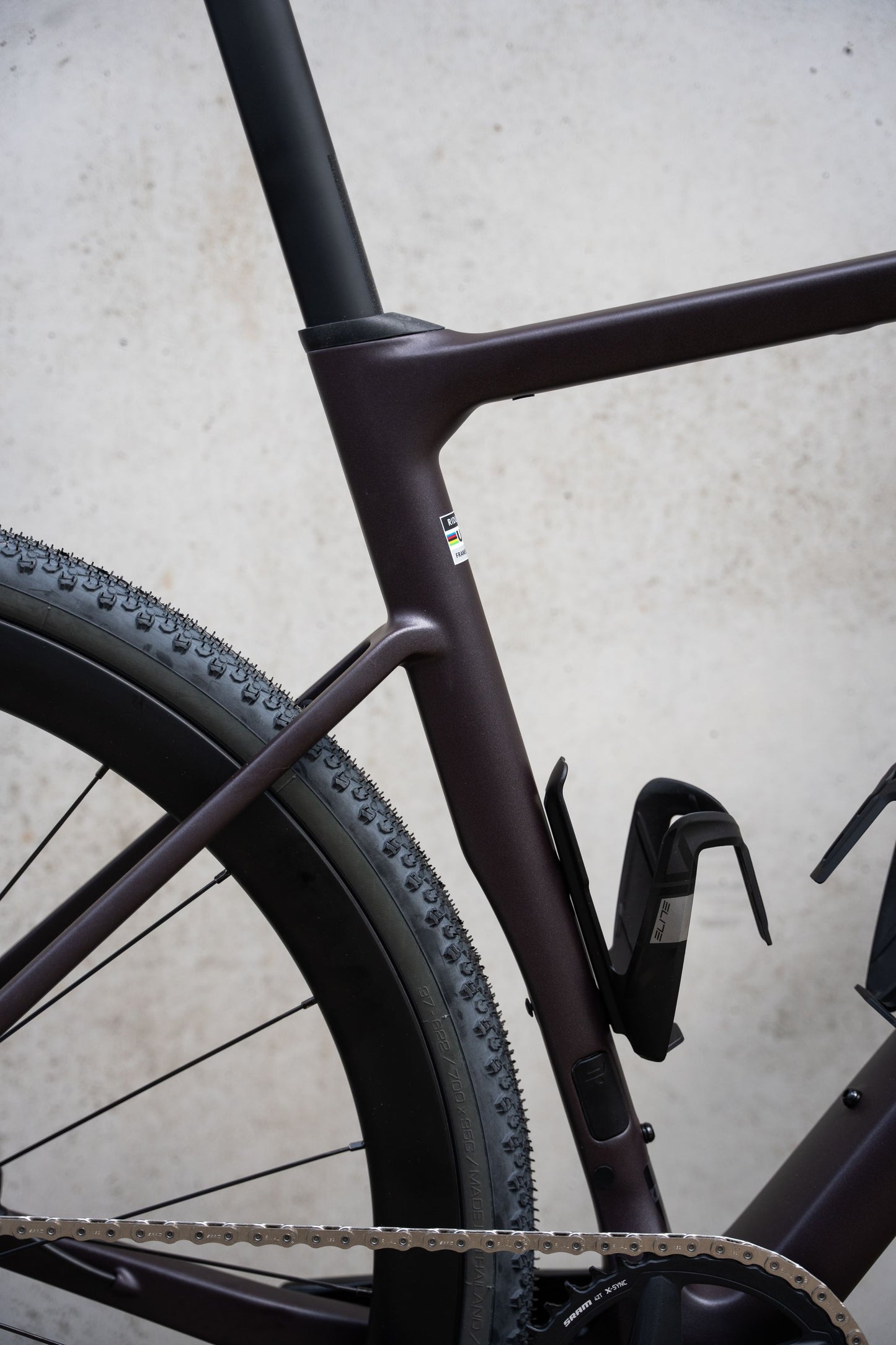 Ridley GRIFN RS Gravel Bike | Dark Plum Metallic | SRAM Force AXS XPLR 1x12