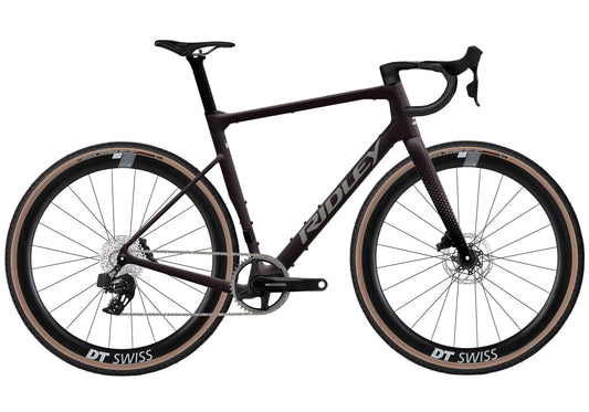 Ridley GRIFN RS Gravel Bike | Dark Plum Metallic | SRAM Force AXS XPLR 1x12