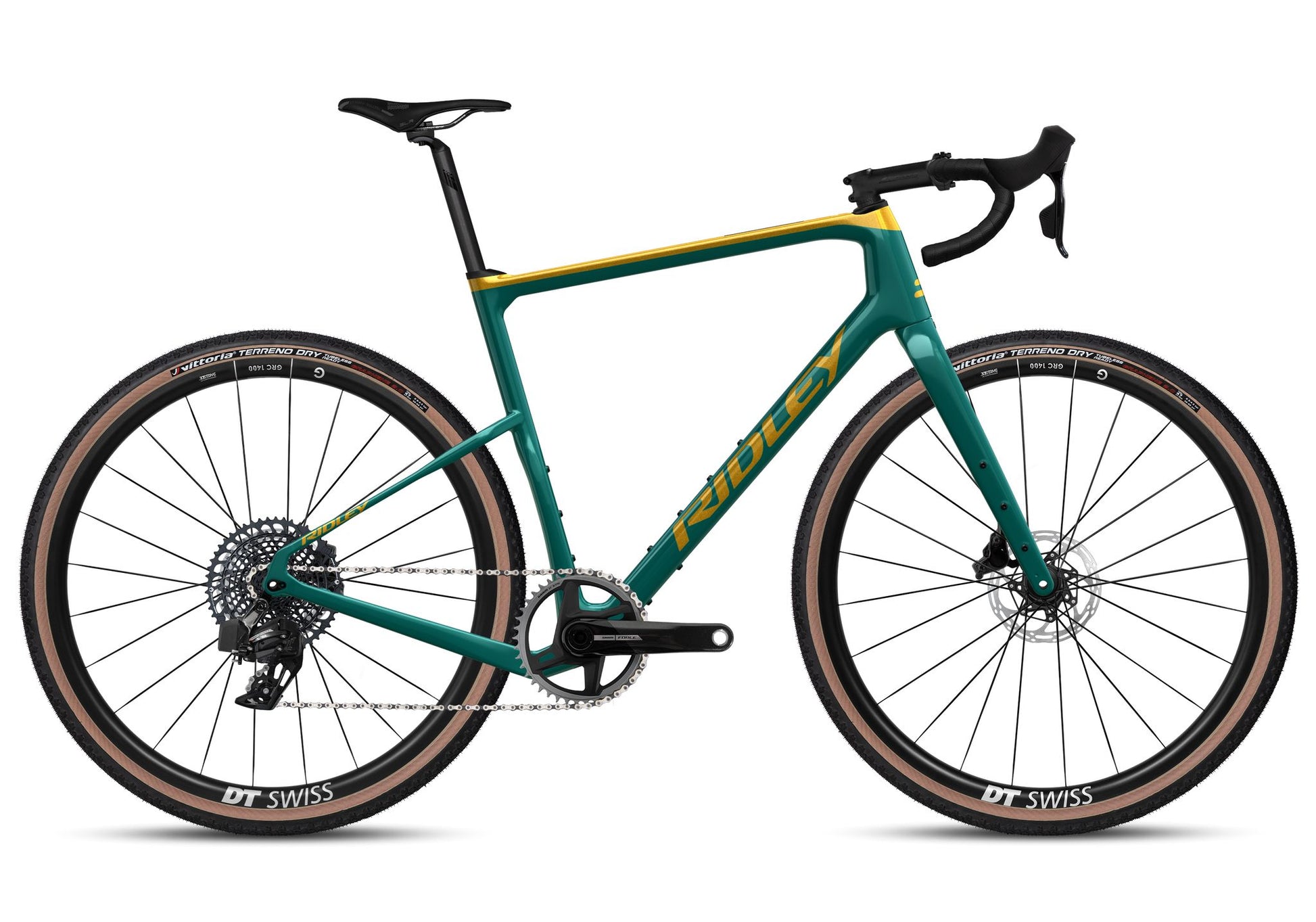 ridley bike gravel Ridley Kanzo Adventure Gravel Bike | green/yellow