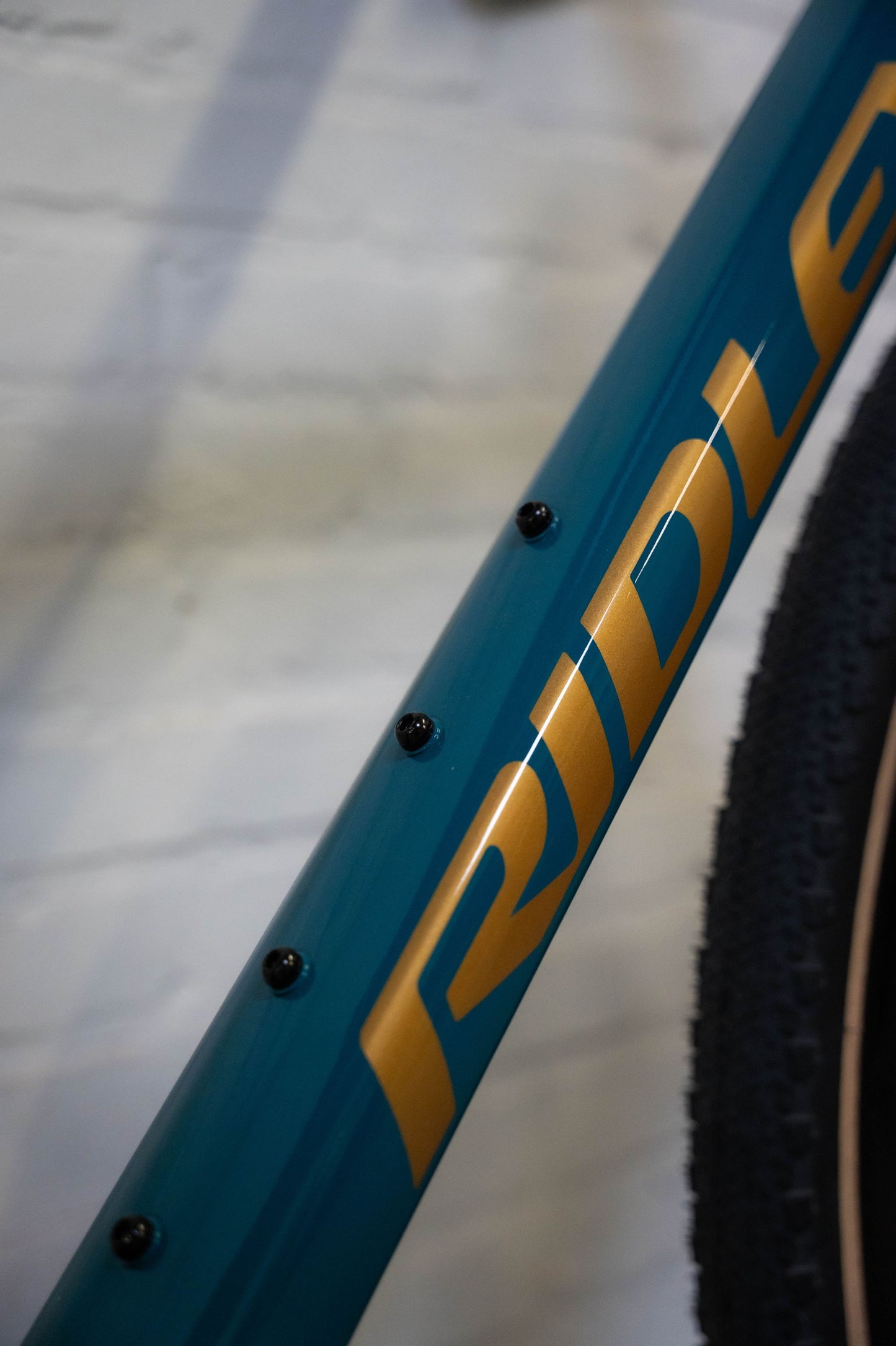 Ridley Kanzo Adventure Gravel Bike | Honey Gold Metallic / green | SRAM Apex XPLR AXS 1x12sp