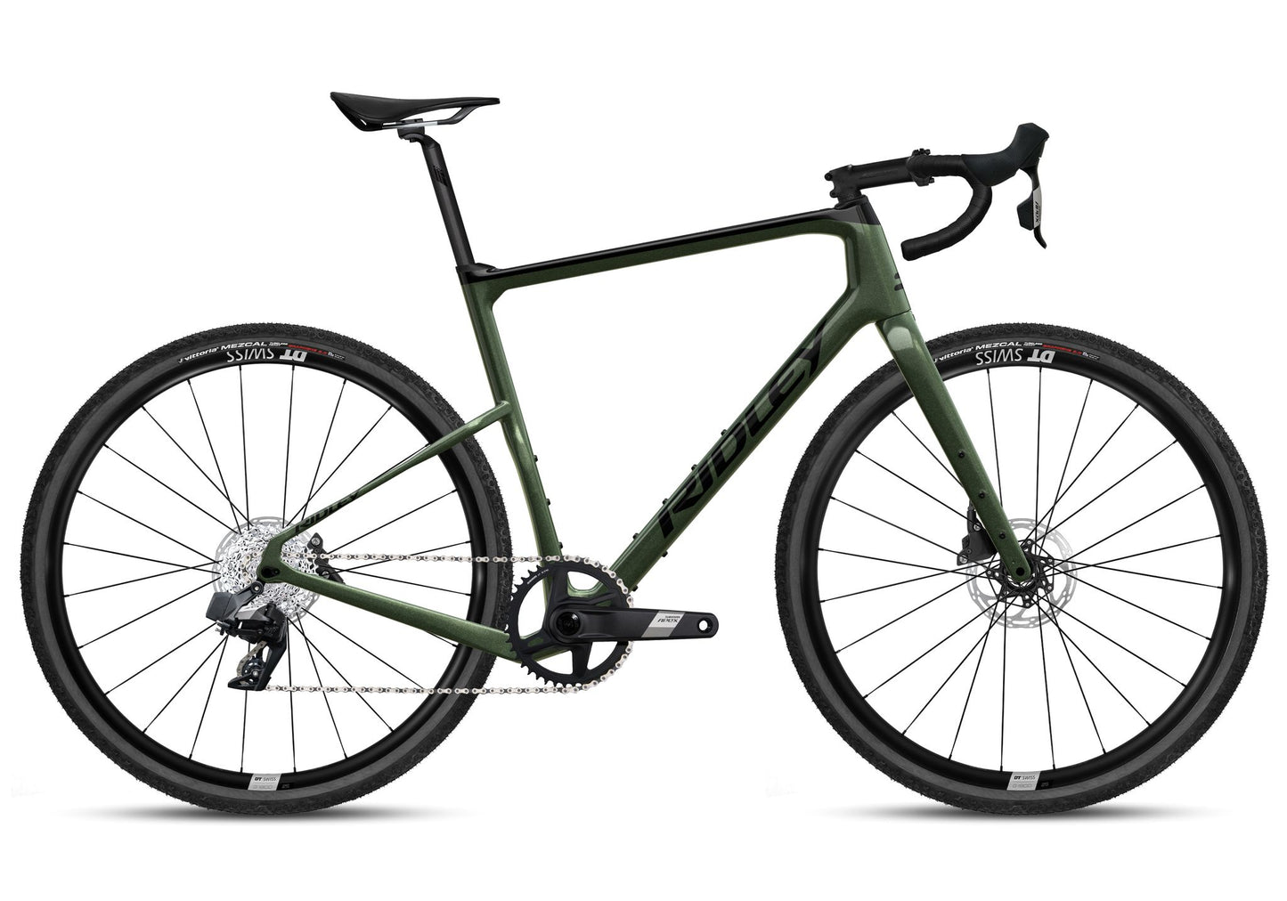 Ridley Kanzo Adventure Gravel Bike | green | SRAM Apex XPLR AXS 1x12sp