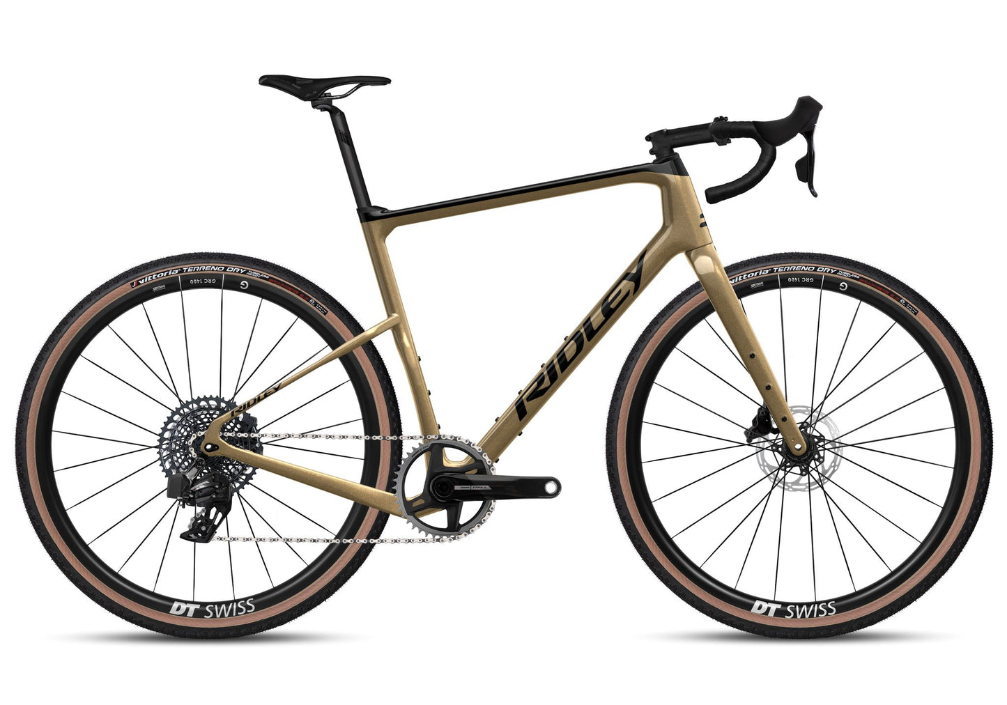 Ridley Kanzo Adventure Gravel Bike | gold/black | SRAM Force XPLR 1x12sp