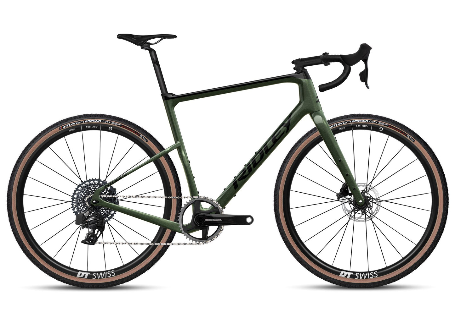 Ridley Kanzo Adventure Gravel Bike | green | SRAM Force XPLR 1x12sp