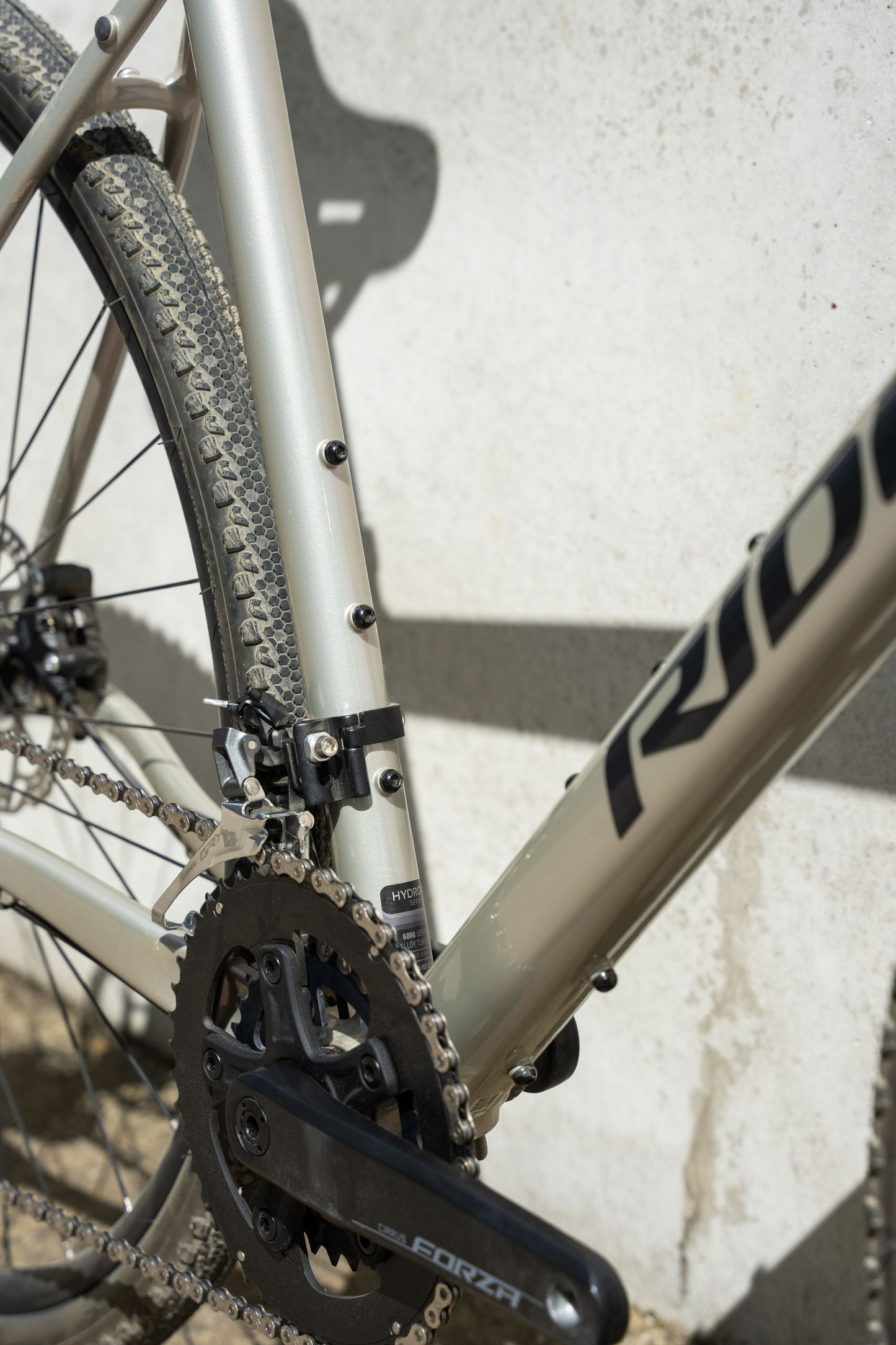 Ridley GRIFN A Gravel Bike | silver | Shimano GRX 400 2x10sp