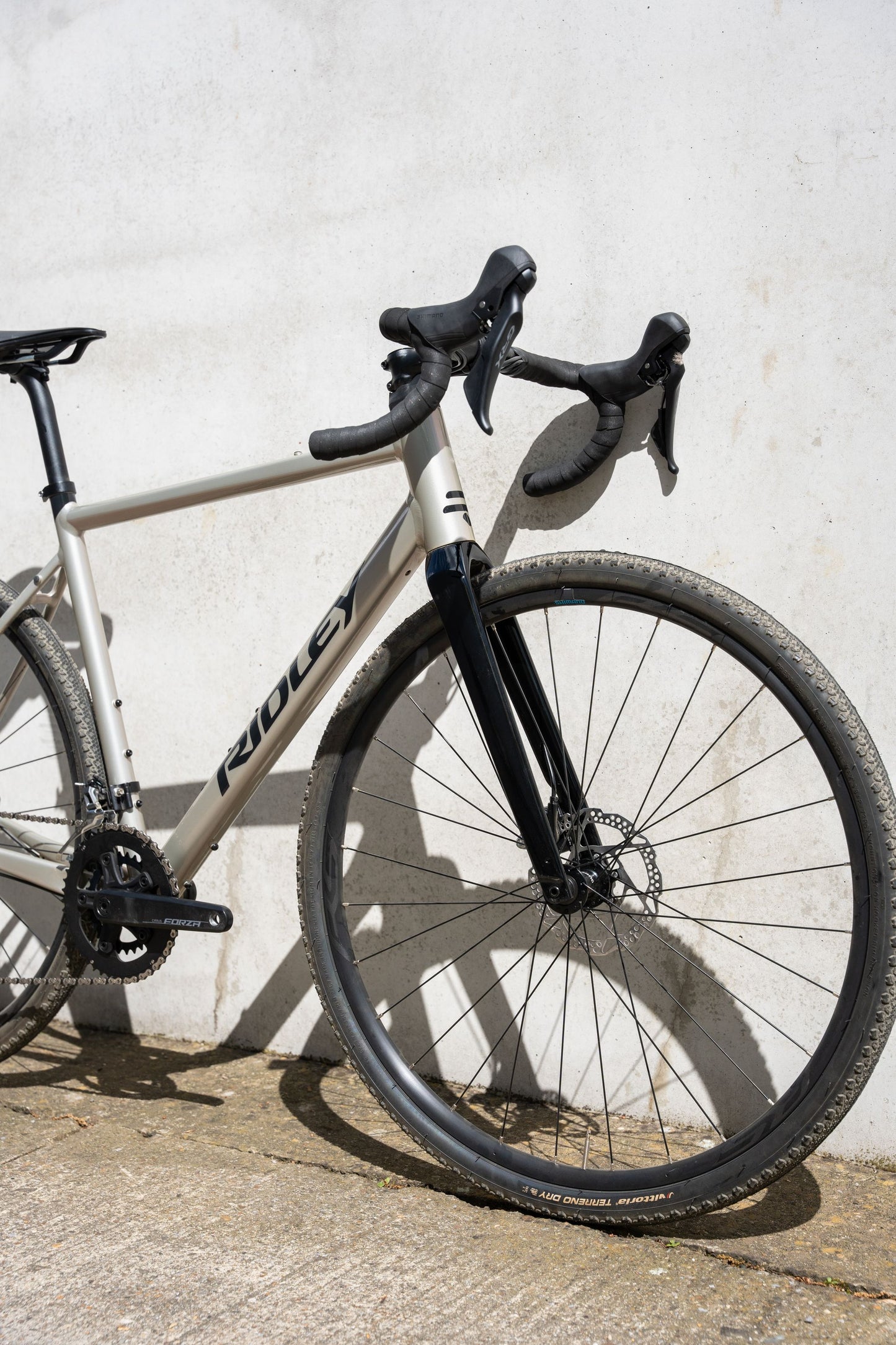 Ridley GRIFN A Gravel Bike | silver | Shimano GRX 400 2x10sp