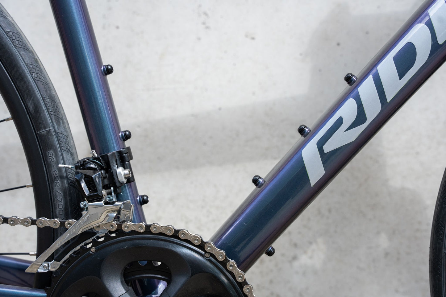 Ridley GRIFN A Gravel Bike | Dark Violet Cameleon | Shimano GRX 400 2x10sp