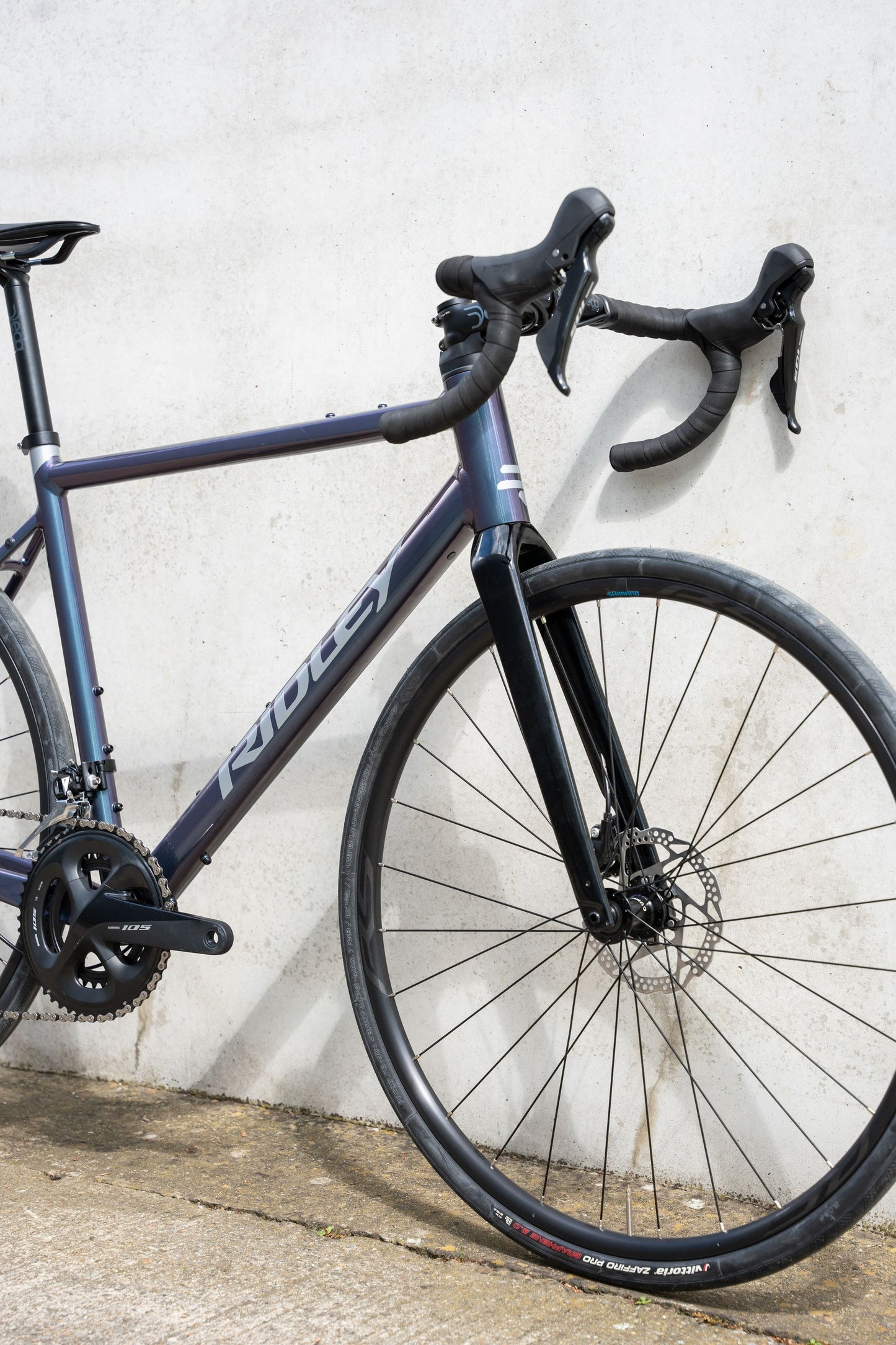 Ridley GRIFN A Gravel Bike | Dark Violet Cameleon | Shimano GRX 400 2x10sp