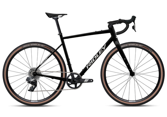 Ridley Kanzo Adventure Alu Gravel Bike | black | SRAM Apex XPLR AXS 1x12sp