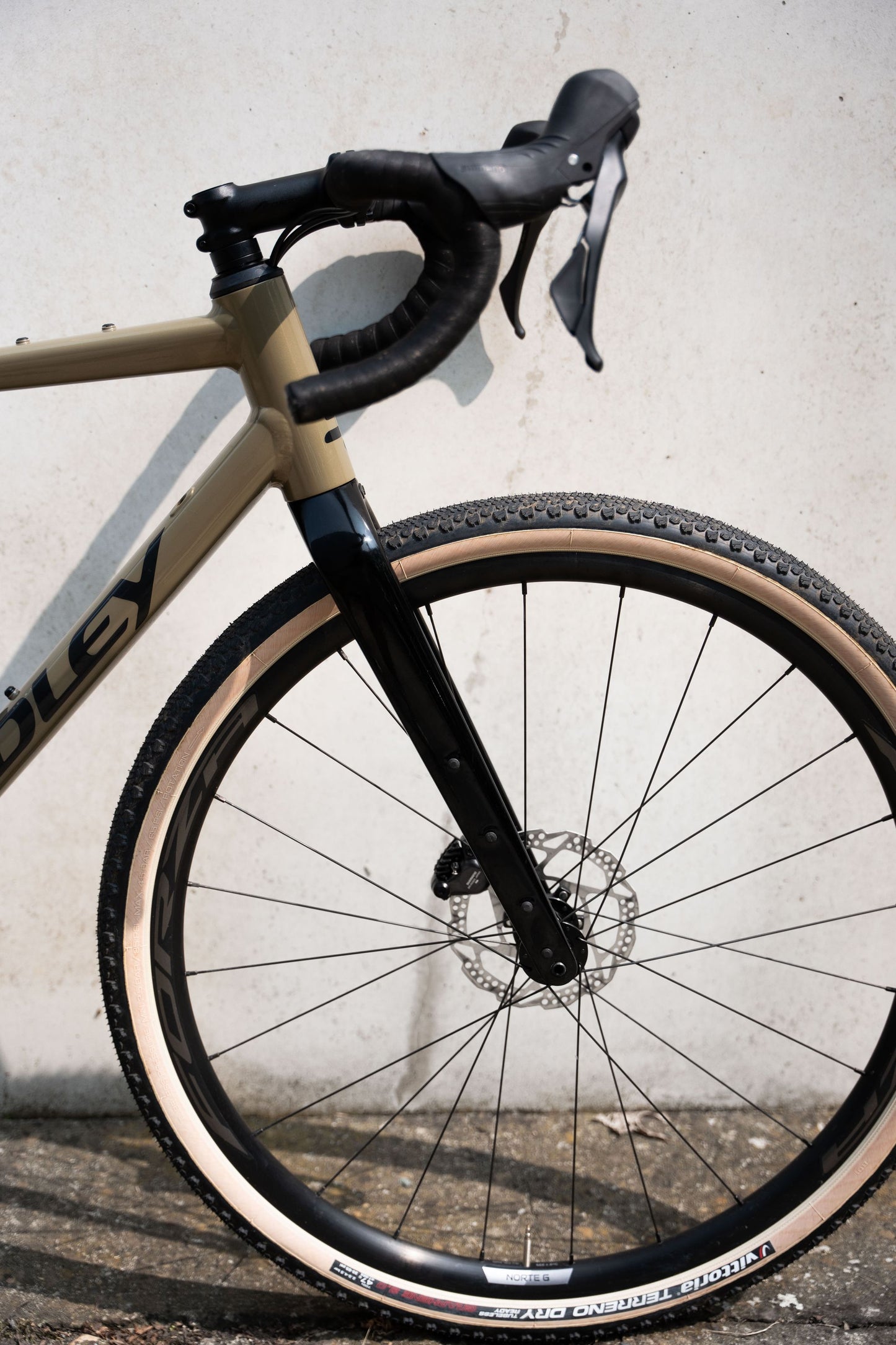 Ridley Kanzo Adventure Alu Gravel Bike | bronze green | Shimano GRX 600 1x12sp