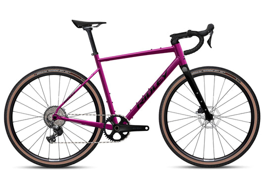 Ridley Kanzo Adventure Alu Gravel Bike | Jazzberry Jam Metallic | Shimano GRX 600 1x12sp