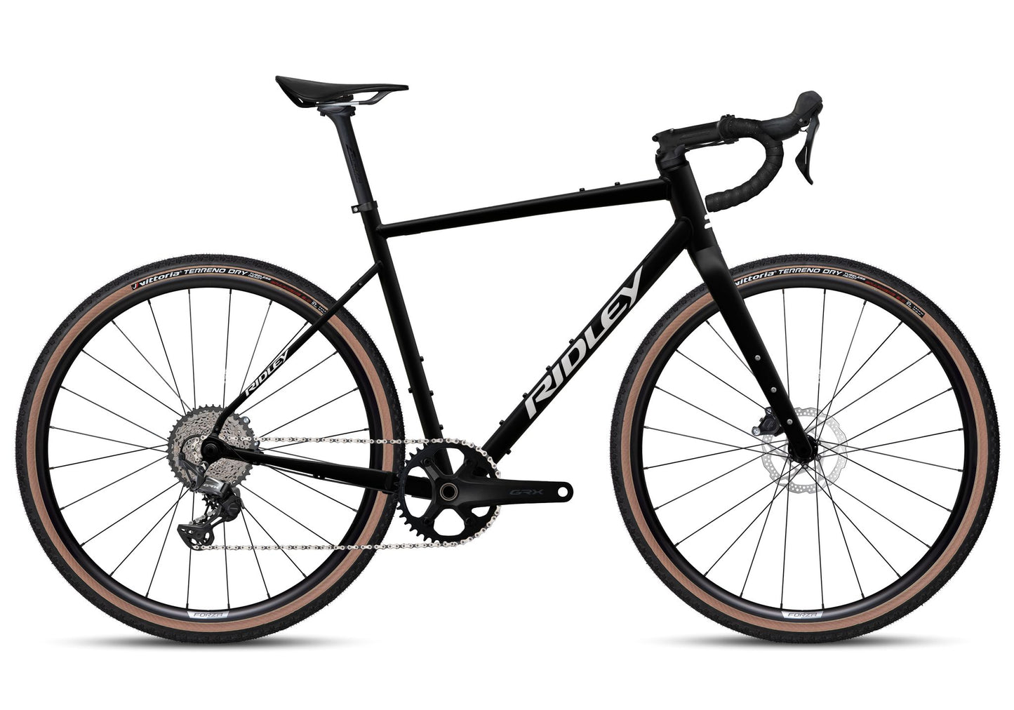 Ridley Kanzo Adventure Alu Gravel Bike | black | Shimano GRX 600 1x12sp