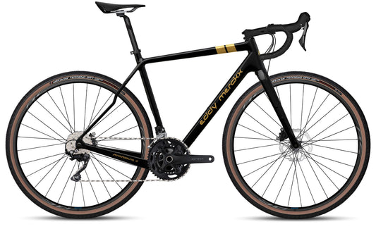 Eddy Merckx Strasbourg Carbon Gravel bike | black/gold | Shimano GRX400 2x10