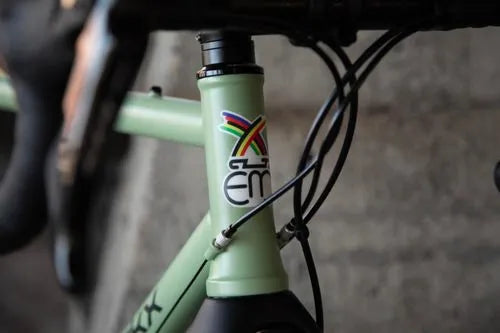 Eddy Merckx Pévèle Steel Frameset | Green