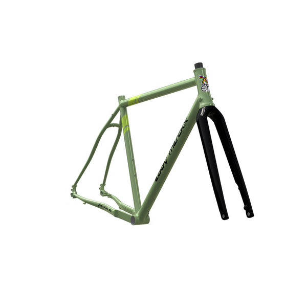 Eddy Merckx Pévèle Steel Frameset | Green – GravelBikeShop