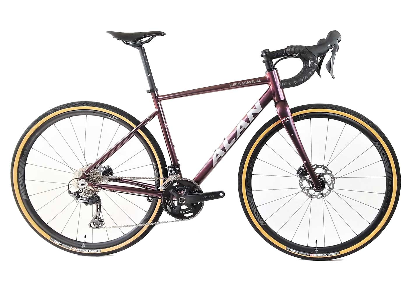 ALAN Super Gravel AL Gravel Bike | CVN4 GOLDEN PURPLE | GRX400 2x10 Speed