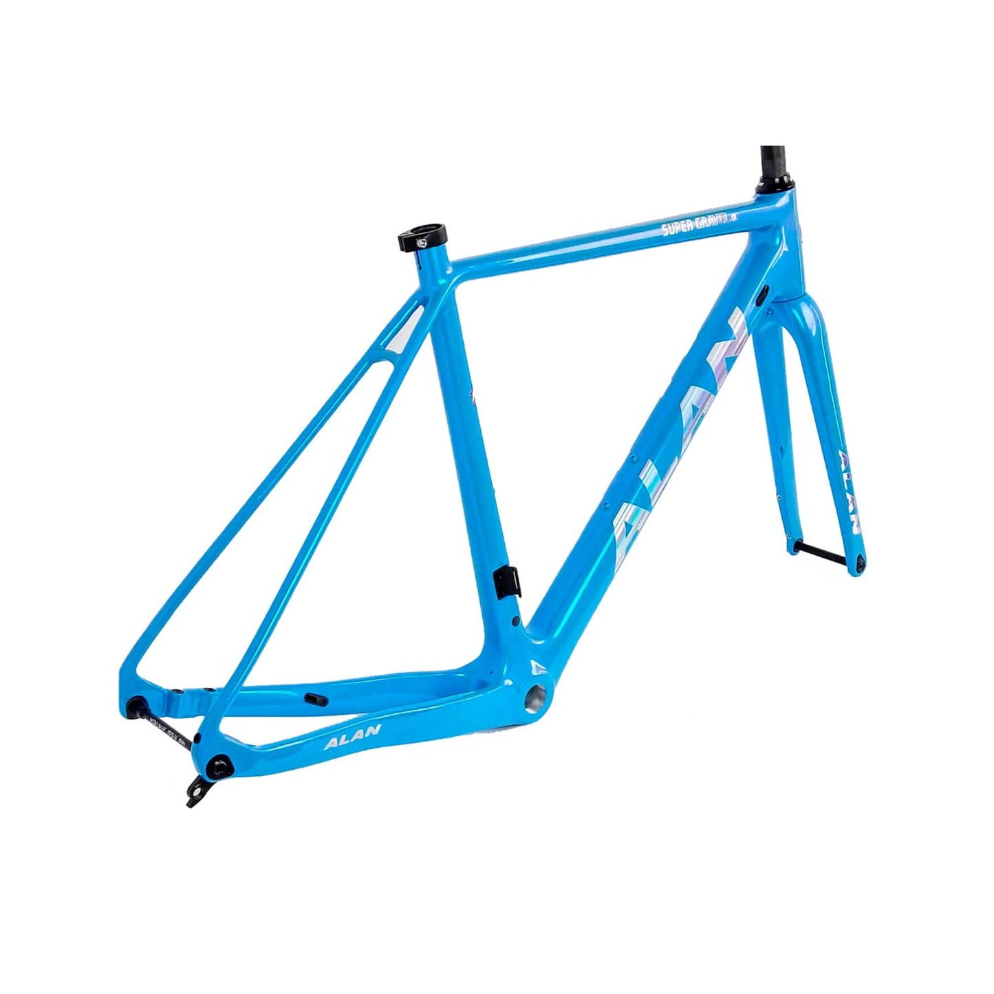 ALAN Super Gravel RC Frameset | RC4 Miami Blue