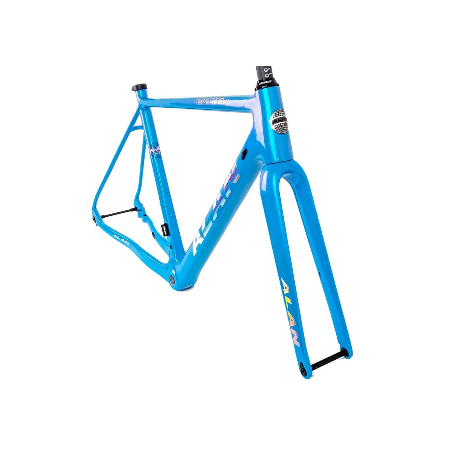 ALAN Super Gravel RC Frameset | RC4 Miami Blue