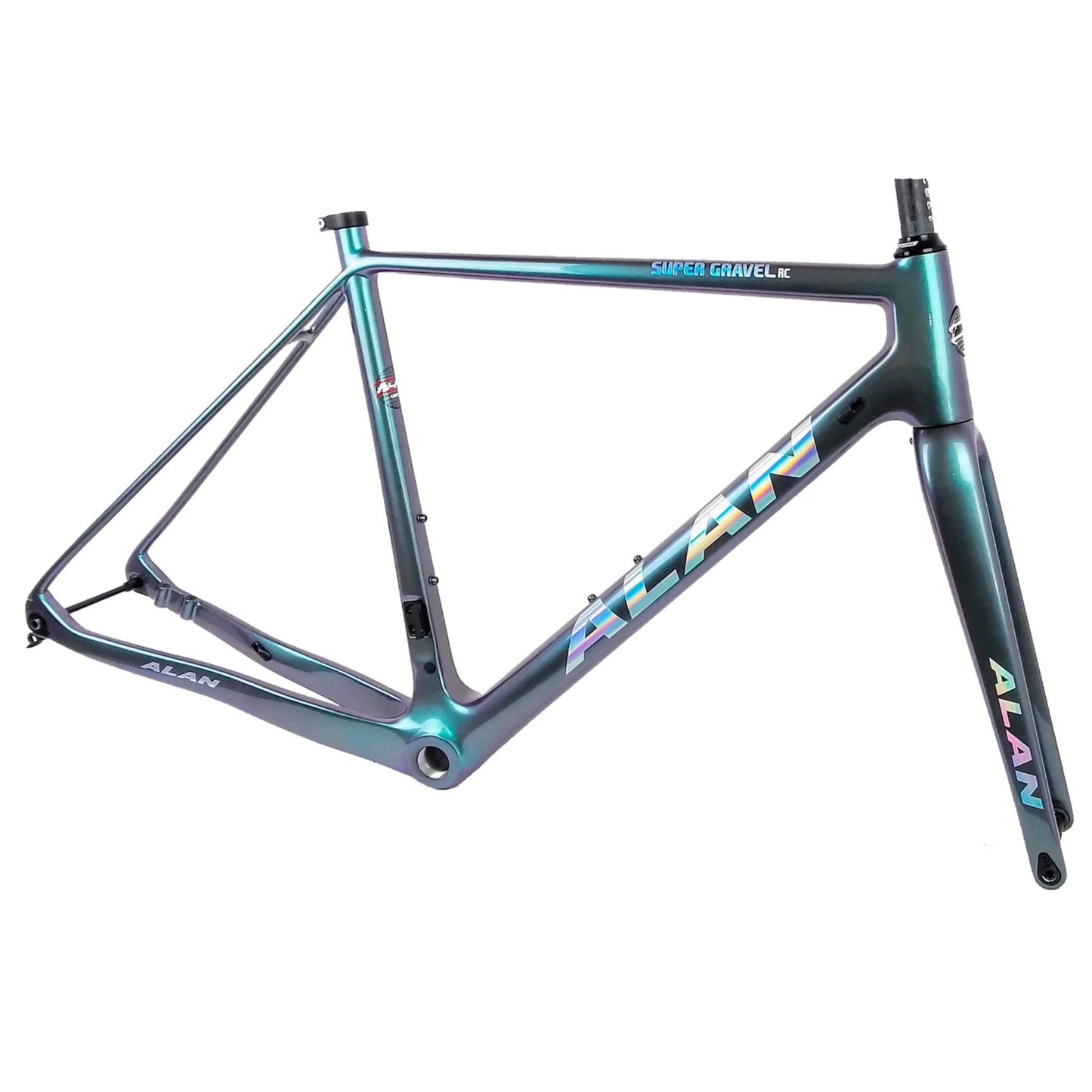 ALAN Super Gravel RC Frameset | RC6 Posh Green