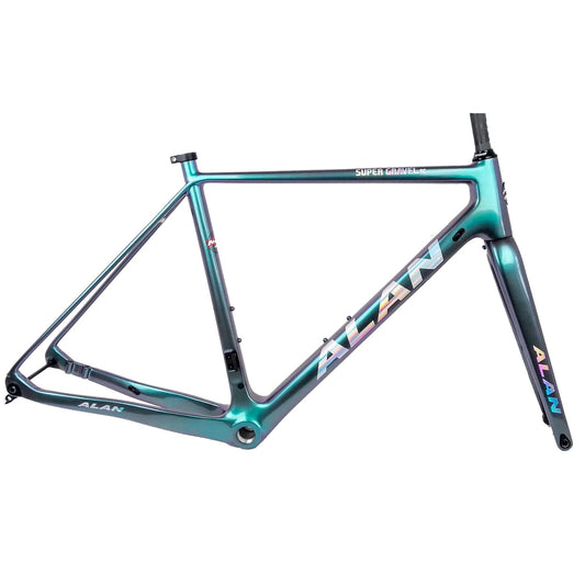 ALAN Super Gravel RC Frameset | RC6 Posh Green