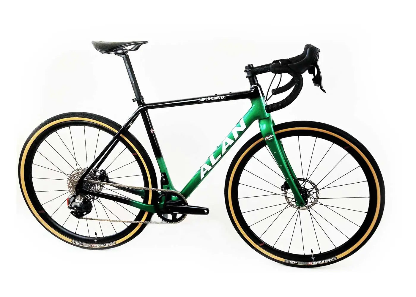 ALAN Super Gravel Carbon Frameset | SG6 Green