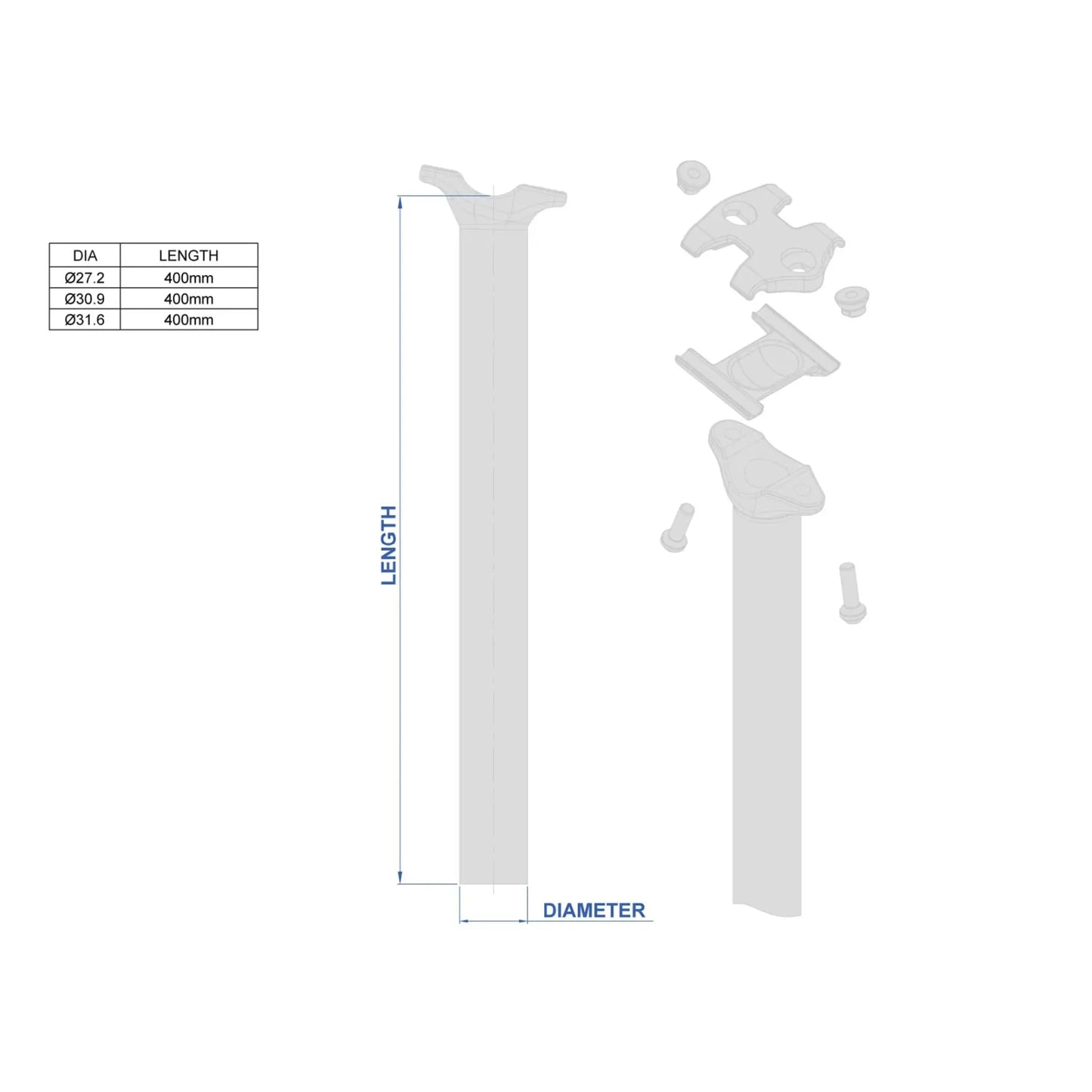 Ritchey WCS Carbon Zero Seatpost