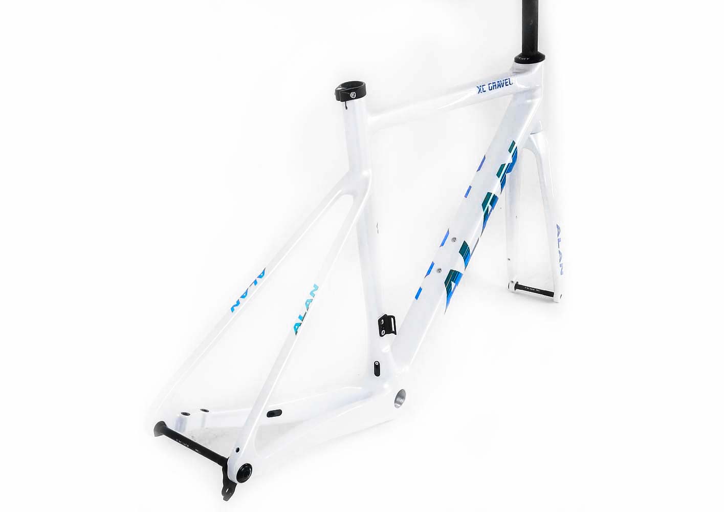 ALAN XC Gravel Carbon Frameset | RC7 white