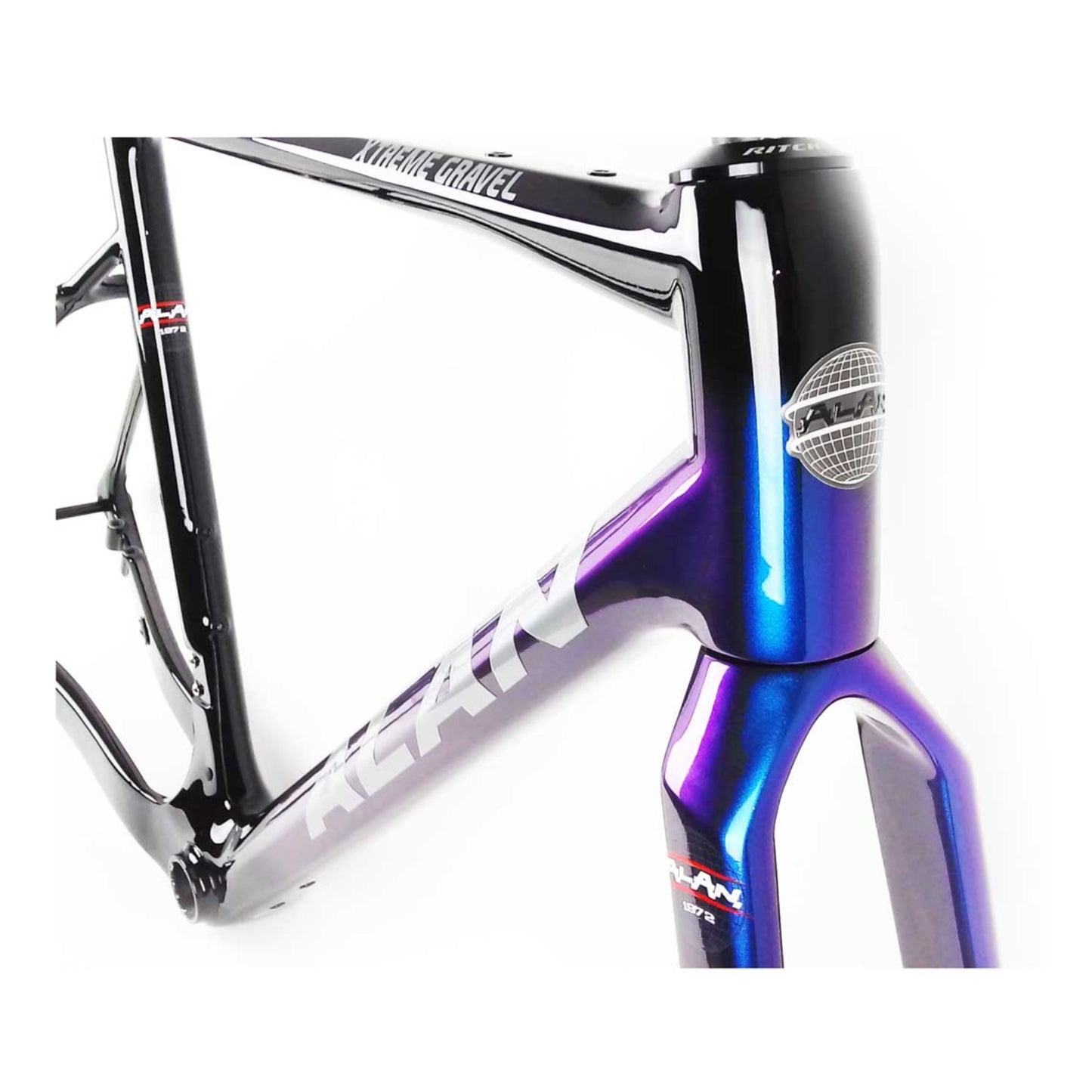 ALAN Xtreme Gravel Carbon Bike | XG5 Blue/Purple | Rival AXS XPLR 1x12 Speed