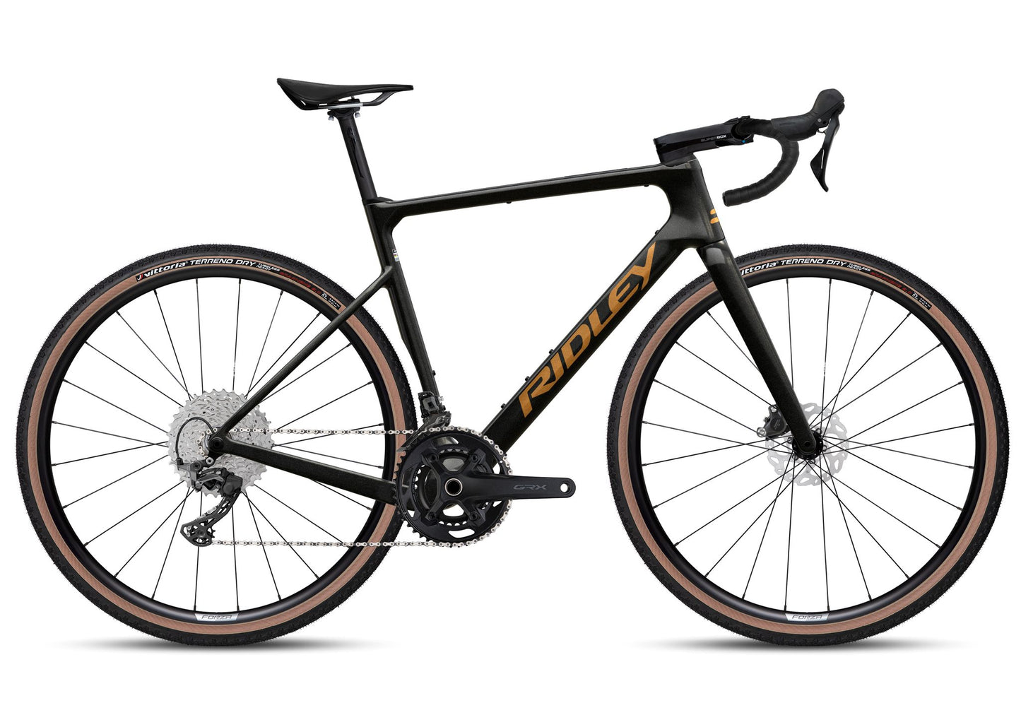 Ridley ASTR Gravel Bike | Black Metallic | GRX600 2x12 Speed
