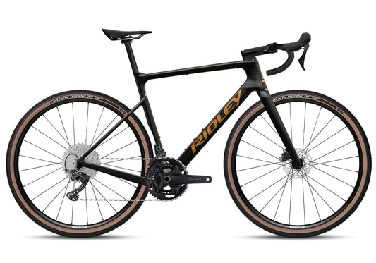 Ridley ASTR Gravel Bike | Black Metallic | GRX600 2x12 Speed