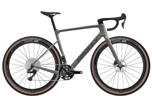 Ridley ASTR Gravel Bike | Empress Grey Metallic | GRX800 DI2 2x12 Speed