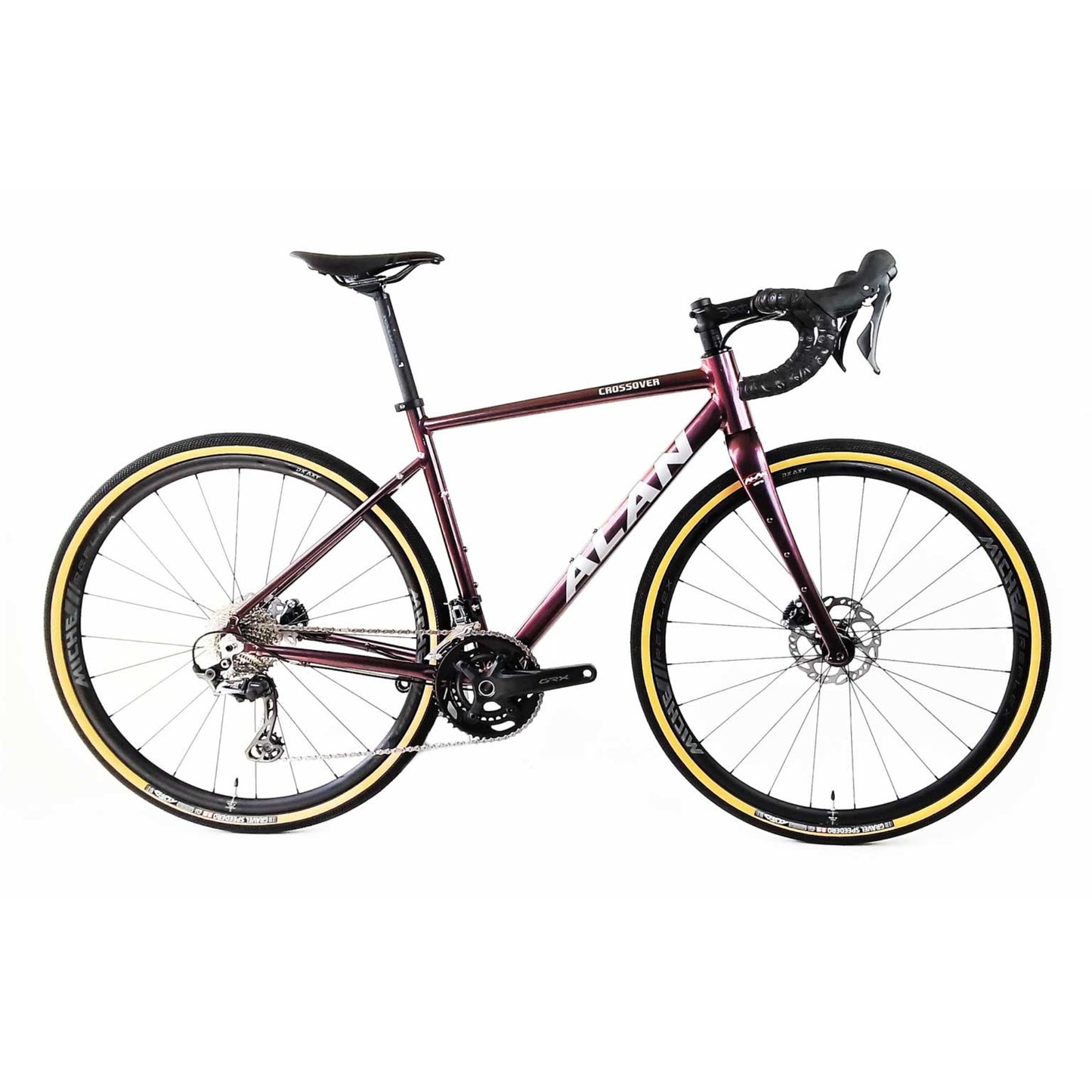 ALAN Crossover Gravel Bike | CVN4 Golden/Purple | GRX400 2x10 Speed