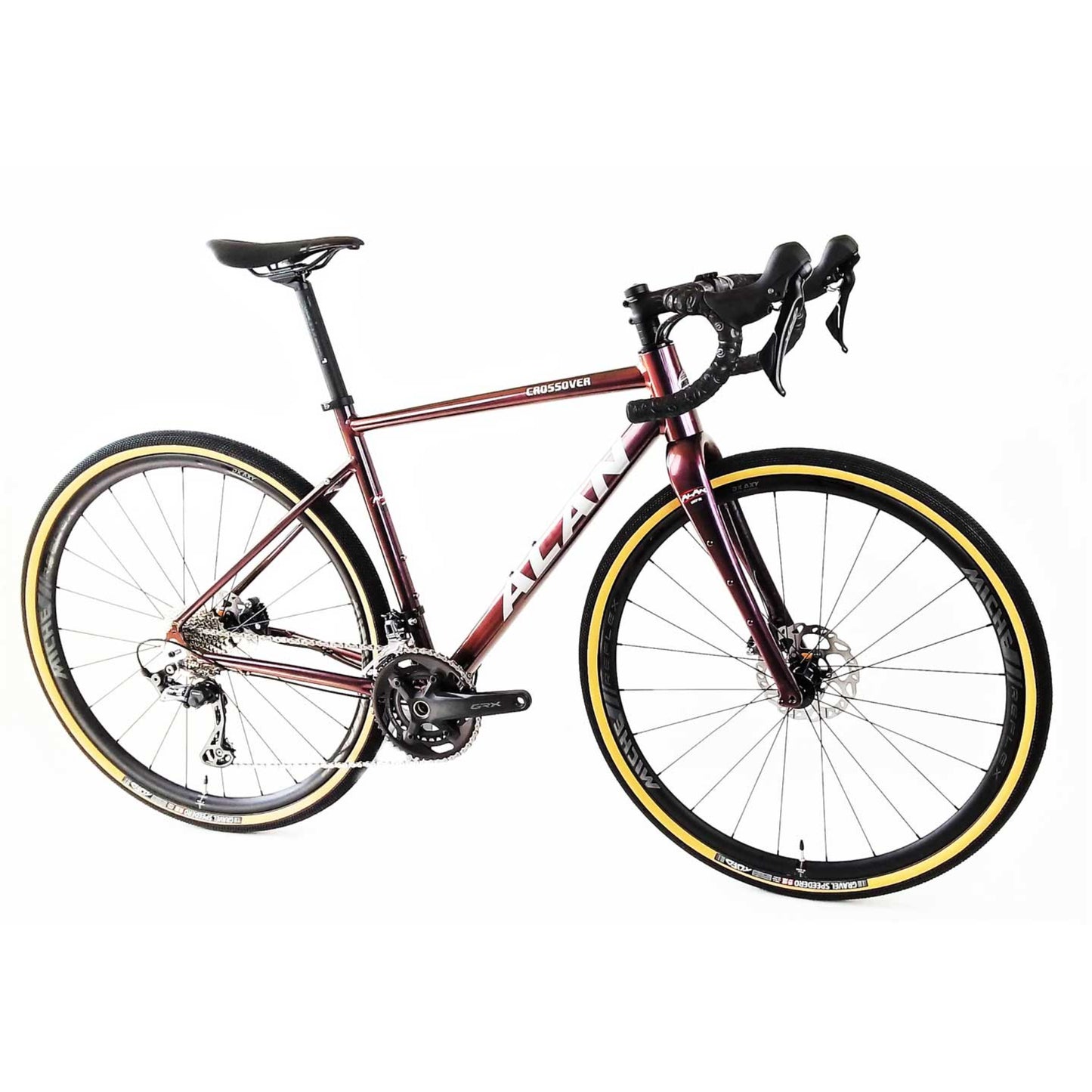 ALAN Crossover Gravel Bike | CVN3 Gold/Purple | Rival AXS XPLR 1x12 Speed