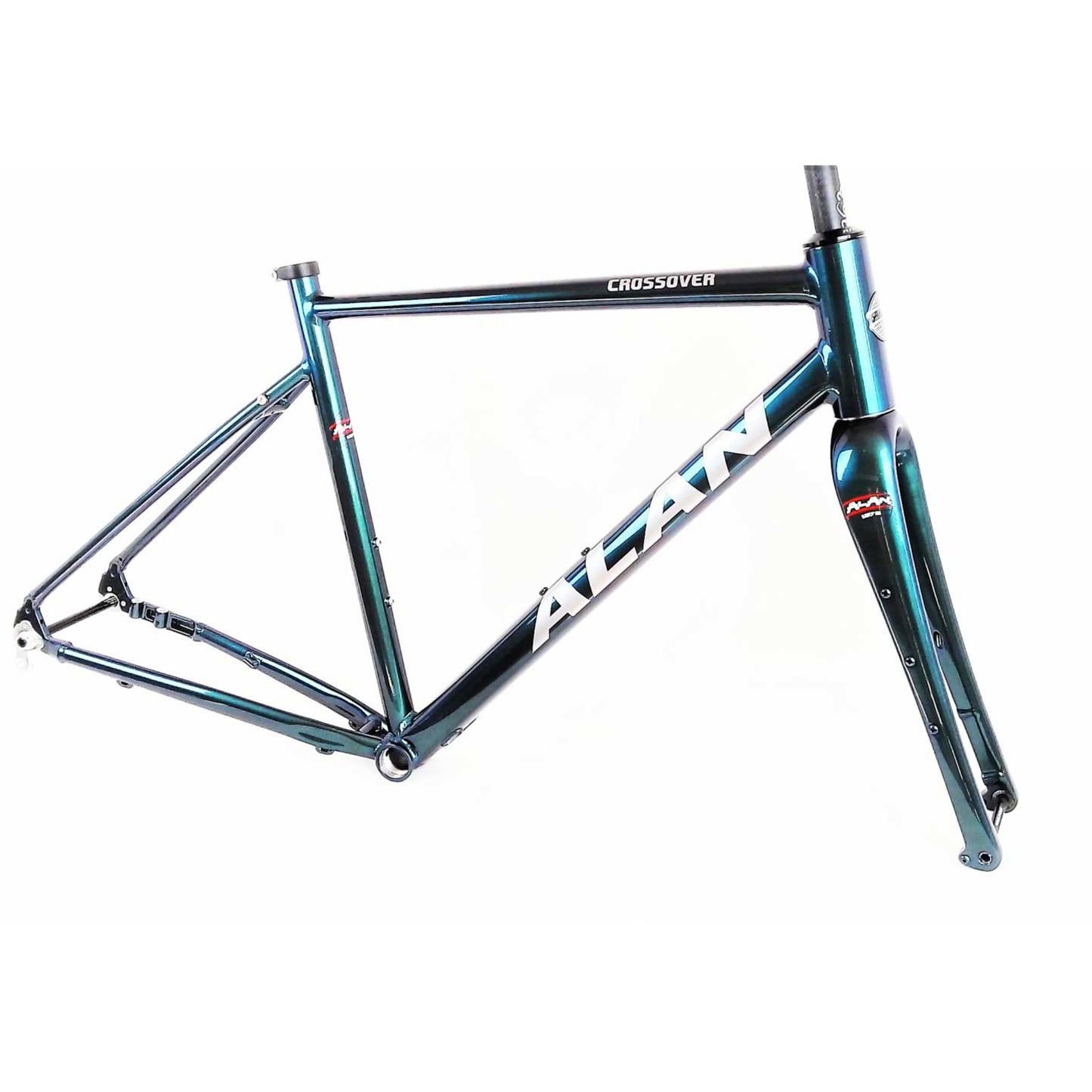 ALAN Crossover Gravel Bike | CVN3 Green/Purple | GRX400 2x10 Speed