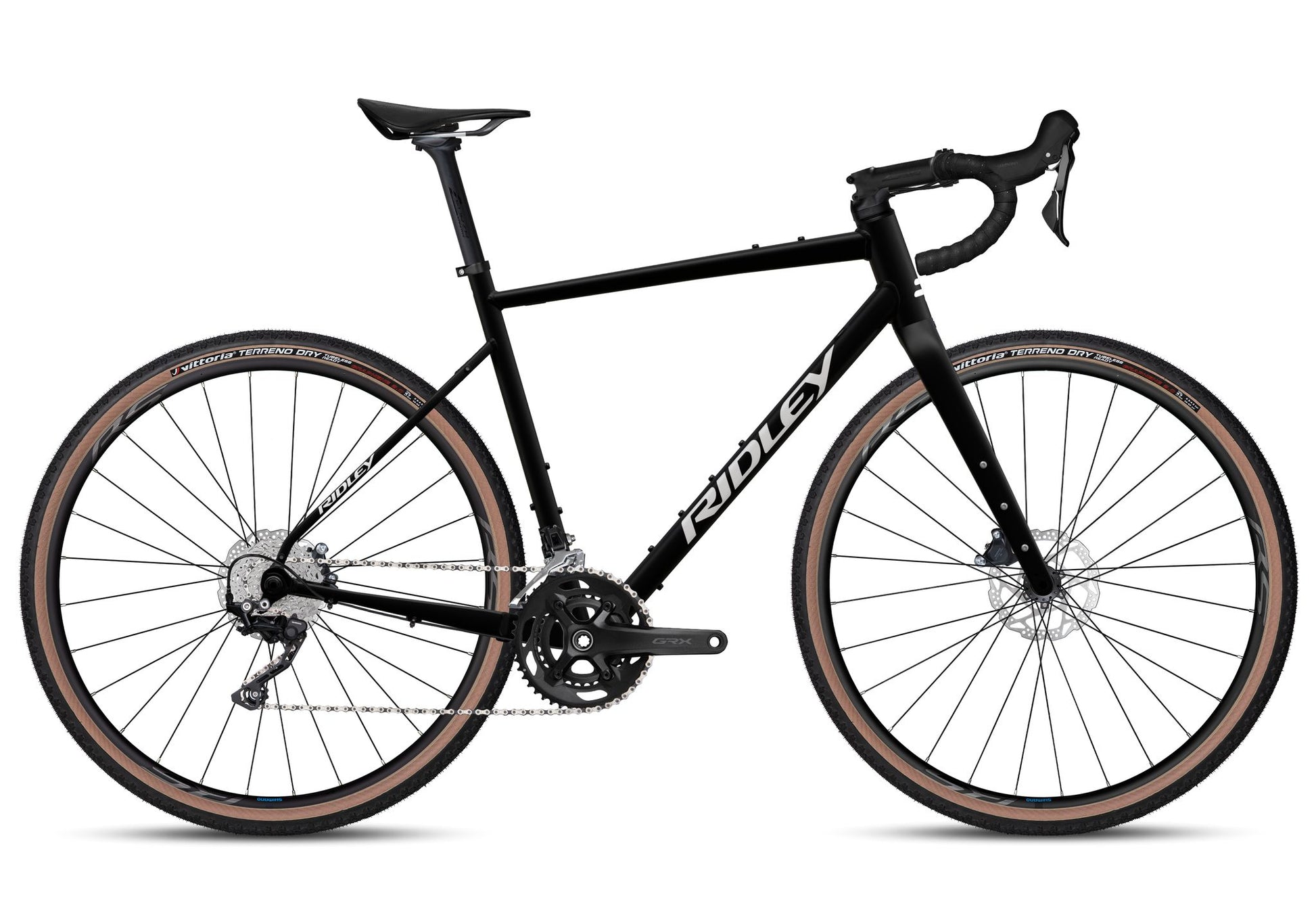 Ridley Kanzo Adventure Alu Gravel Bike black Shimano GRX 400