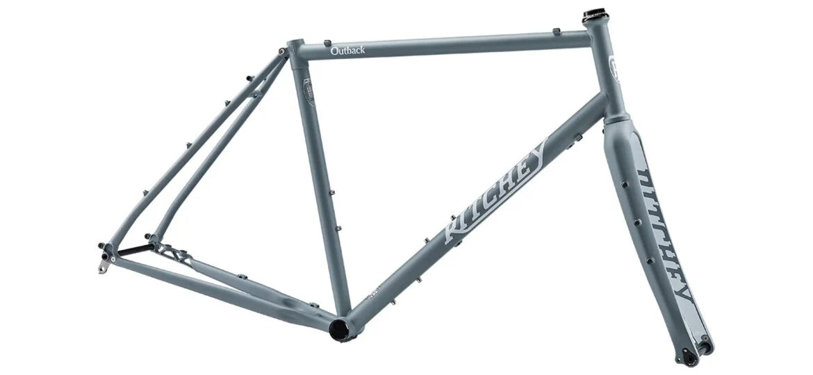 Ritchey Outback Frameset | granite & snow