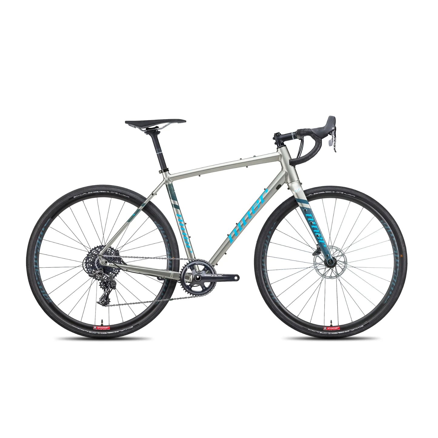 Niner RLT 9 Aluminum Gravel Bike | Grey/Blue | Apex 1x12 Speed
